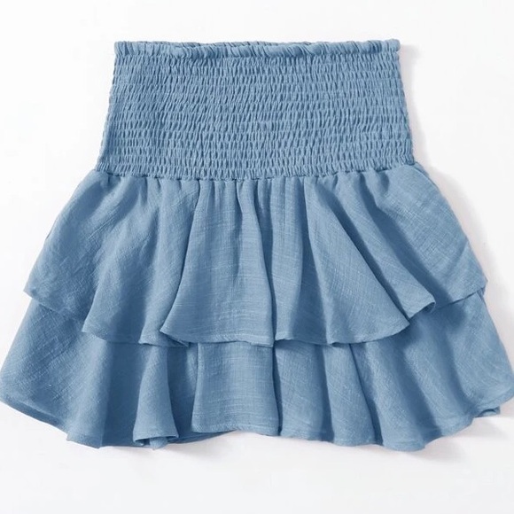 🆕🧡FOREVER 21 FRILLY TIERED SKORT/SKIRT🧡🆕 - Picture 14 of 14
